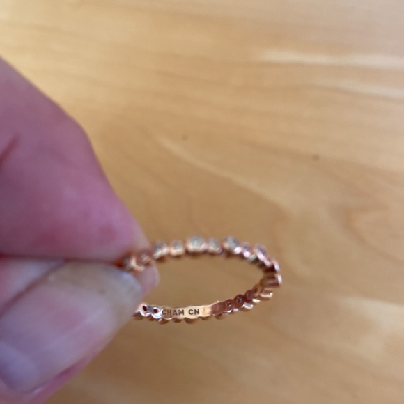 NWT Chamilia Blush Infinity ring - Picture 3 of 4